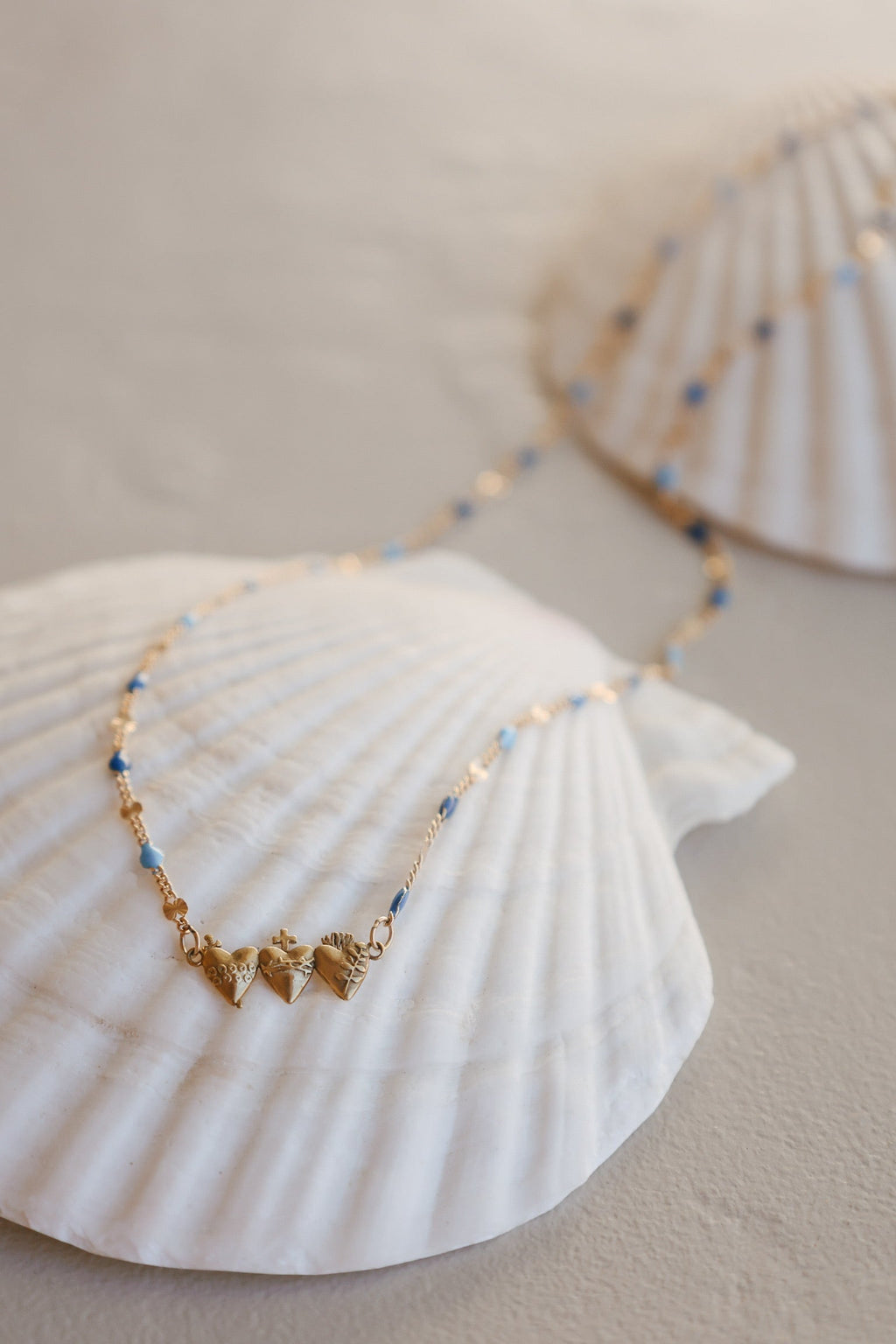 Holy Family Hearts® Blue Tiny Version