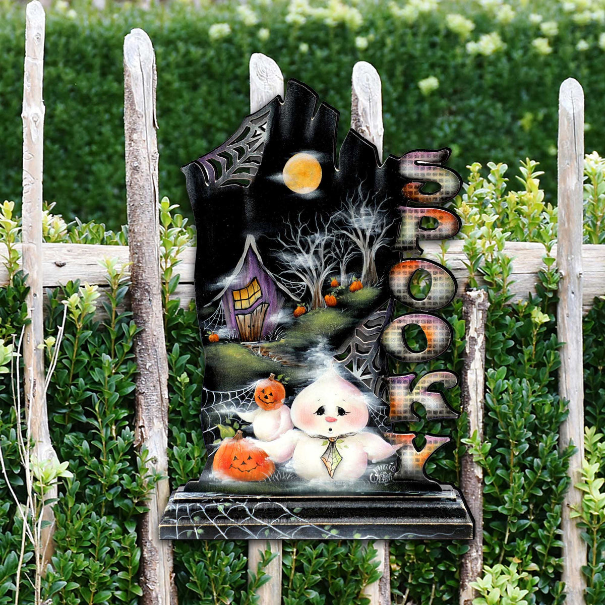 Not Too Spooky Halloween Door Decor by Jamie Mills-Price - Thanksgiving Halloween Decor - 8457408H