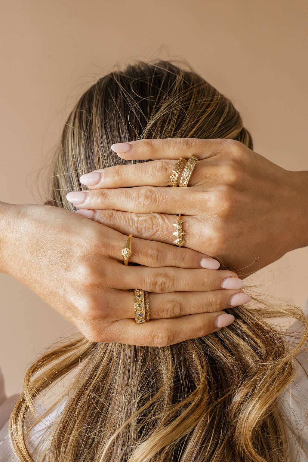 Marielle | Gold Vermeil & Sapphire