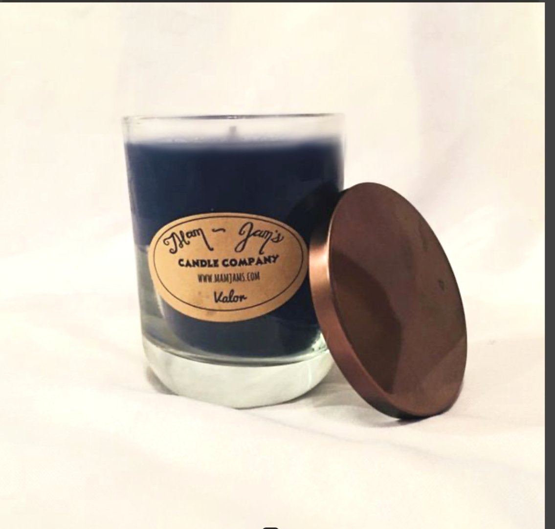 Valor Soy Candle – Bold & Grounding Scent for Strength | Mam Jam’s