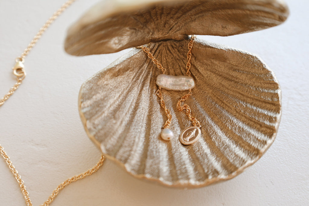 Little Juliette Miraculous Medal Necklace