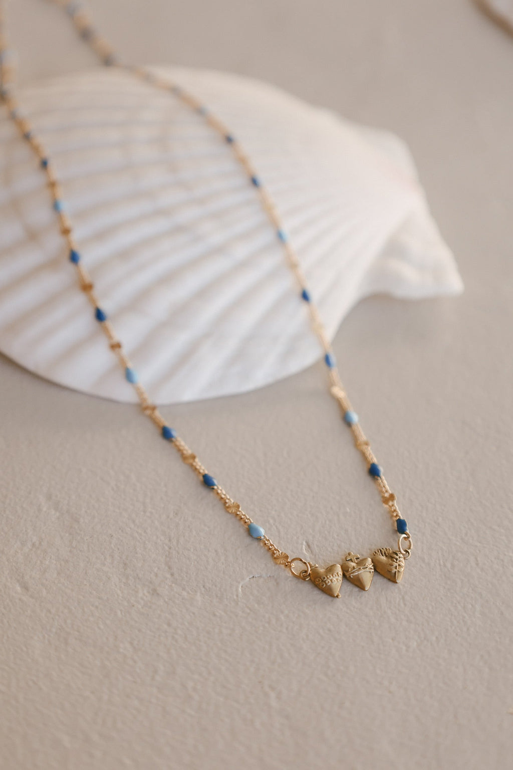 Holy Family Hearts® Blue Tiny Version