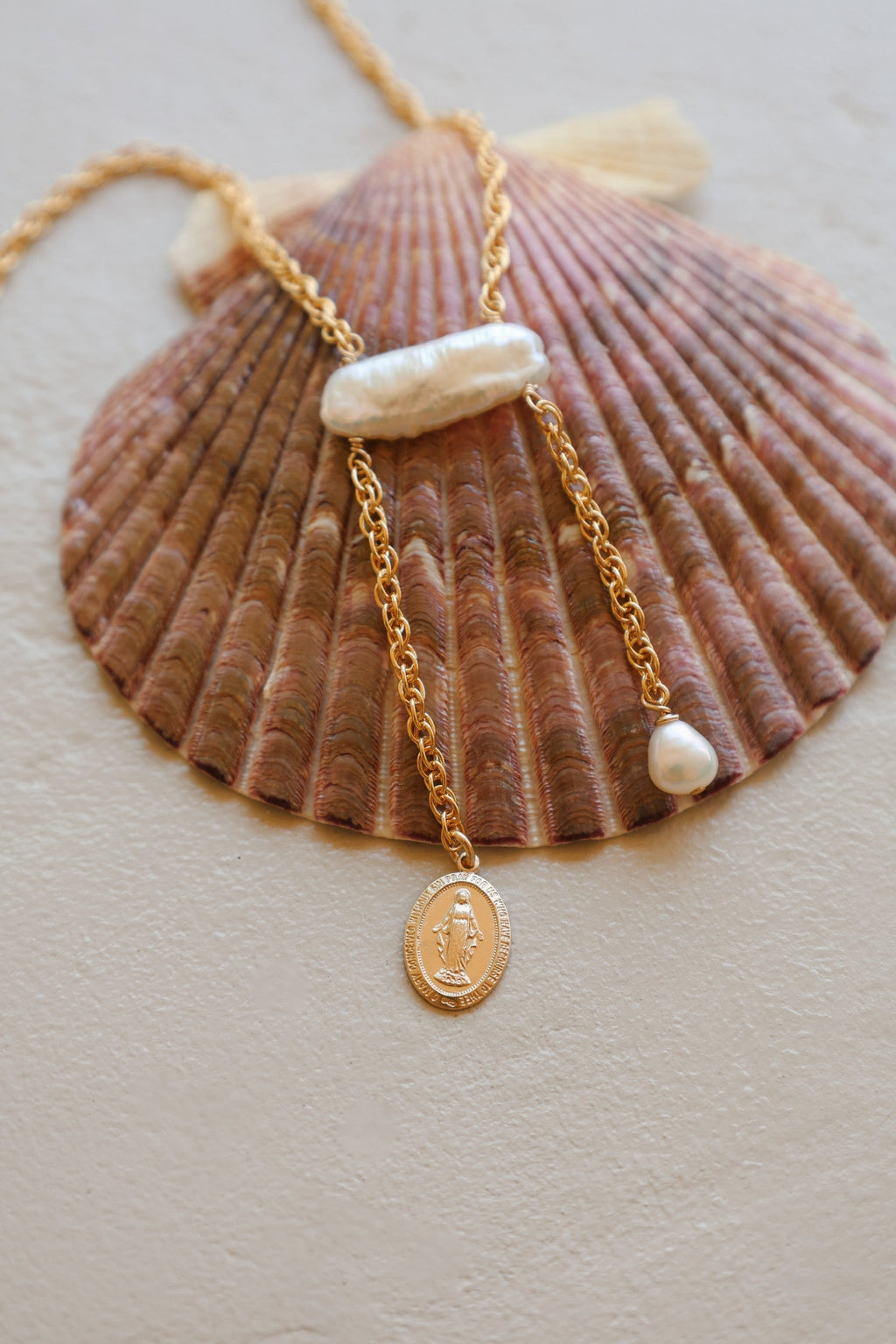 Little Juliette Miraculous Medal Necklace