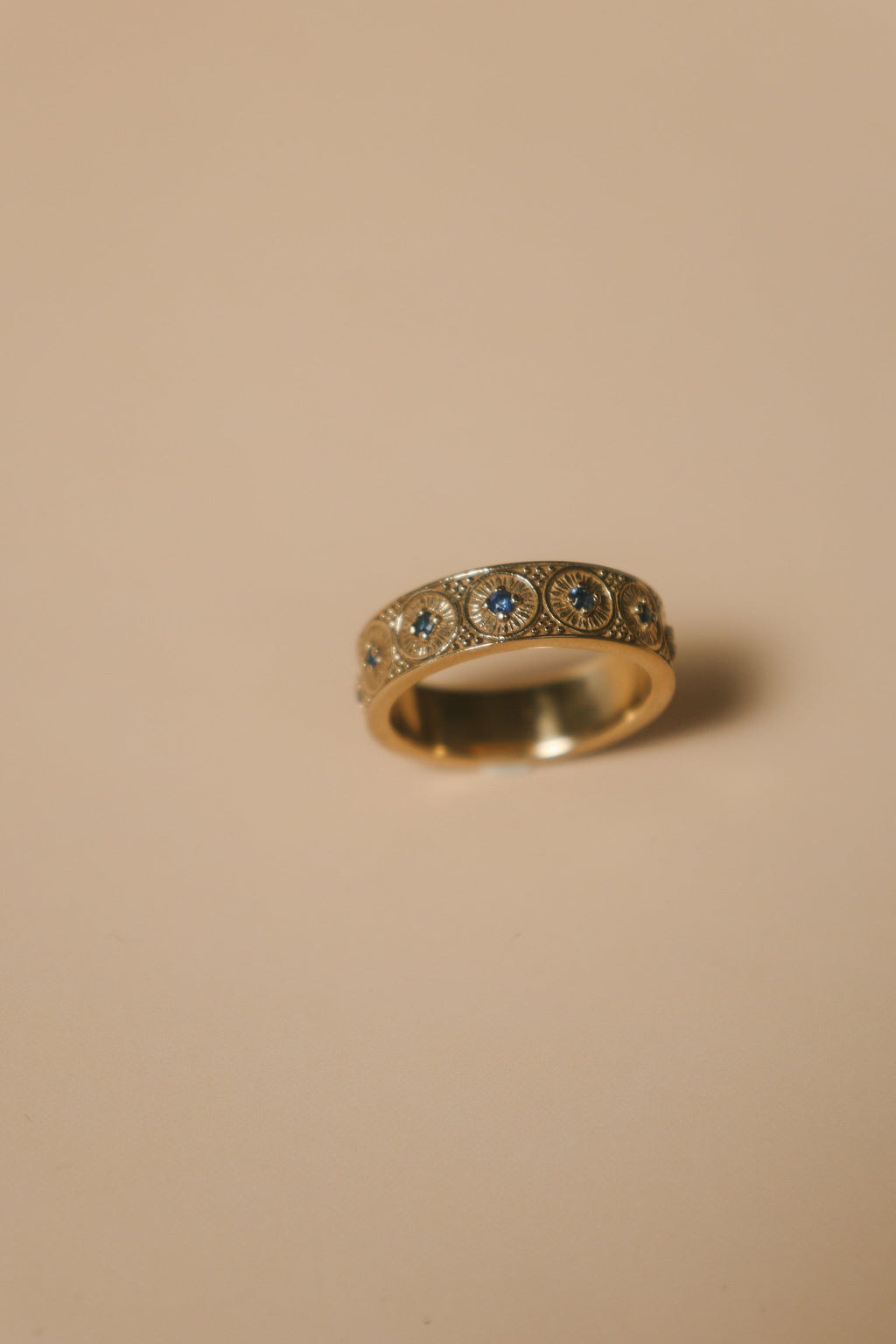 Marielle | Gold Vermeil & Sapphire