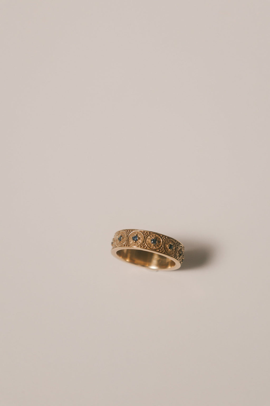 Marielle | Gold Vermeil & Sapphire