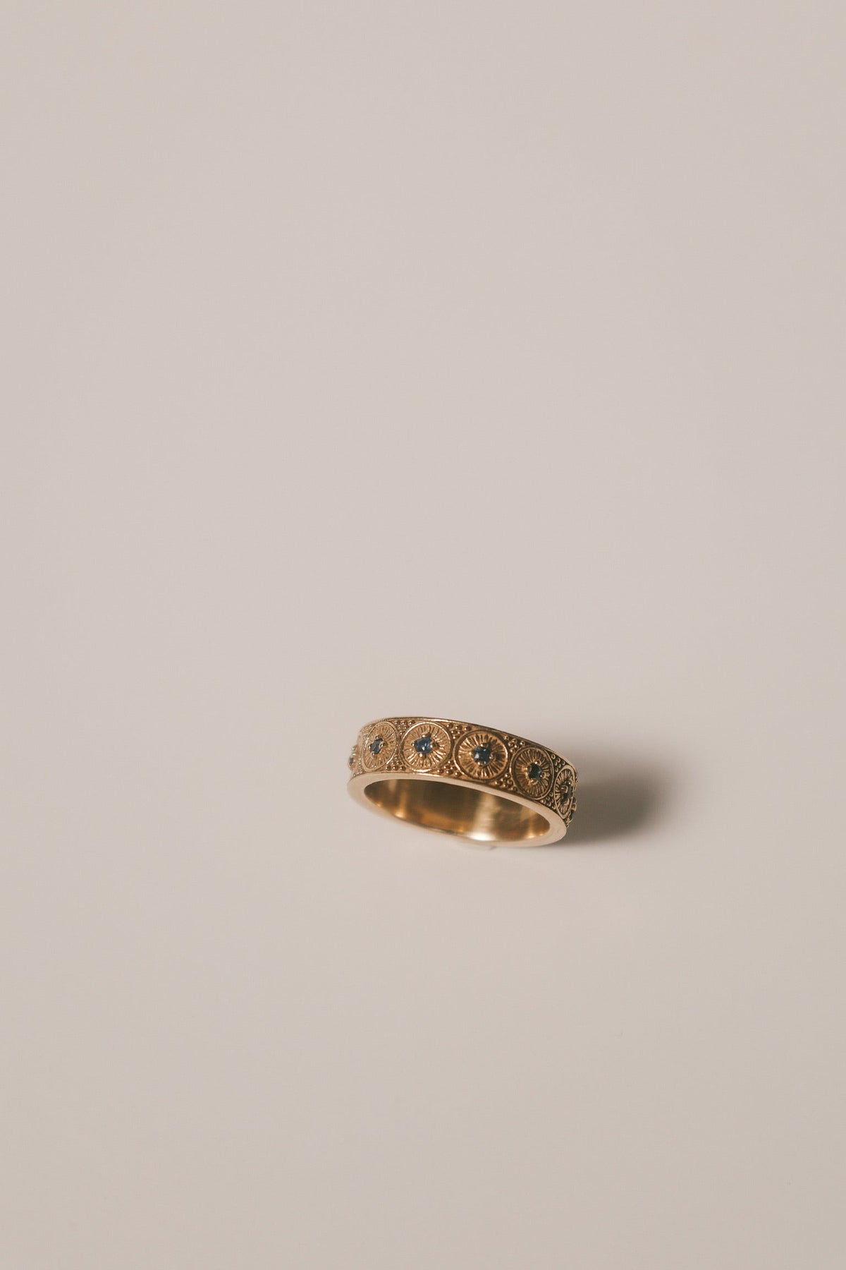 Marielle | Gold Vermeil & Sapphire