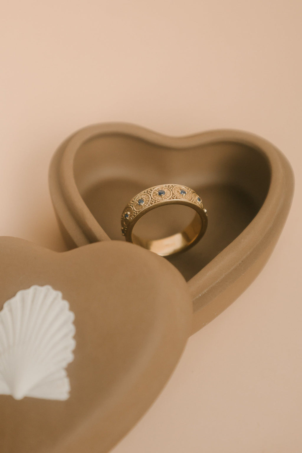 Marielle | Gold Vermeil & Sapphire