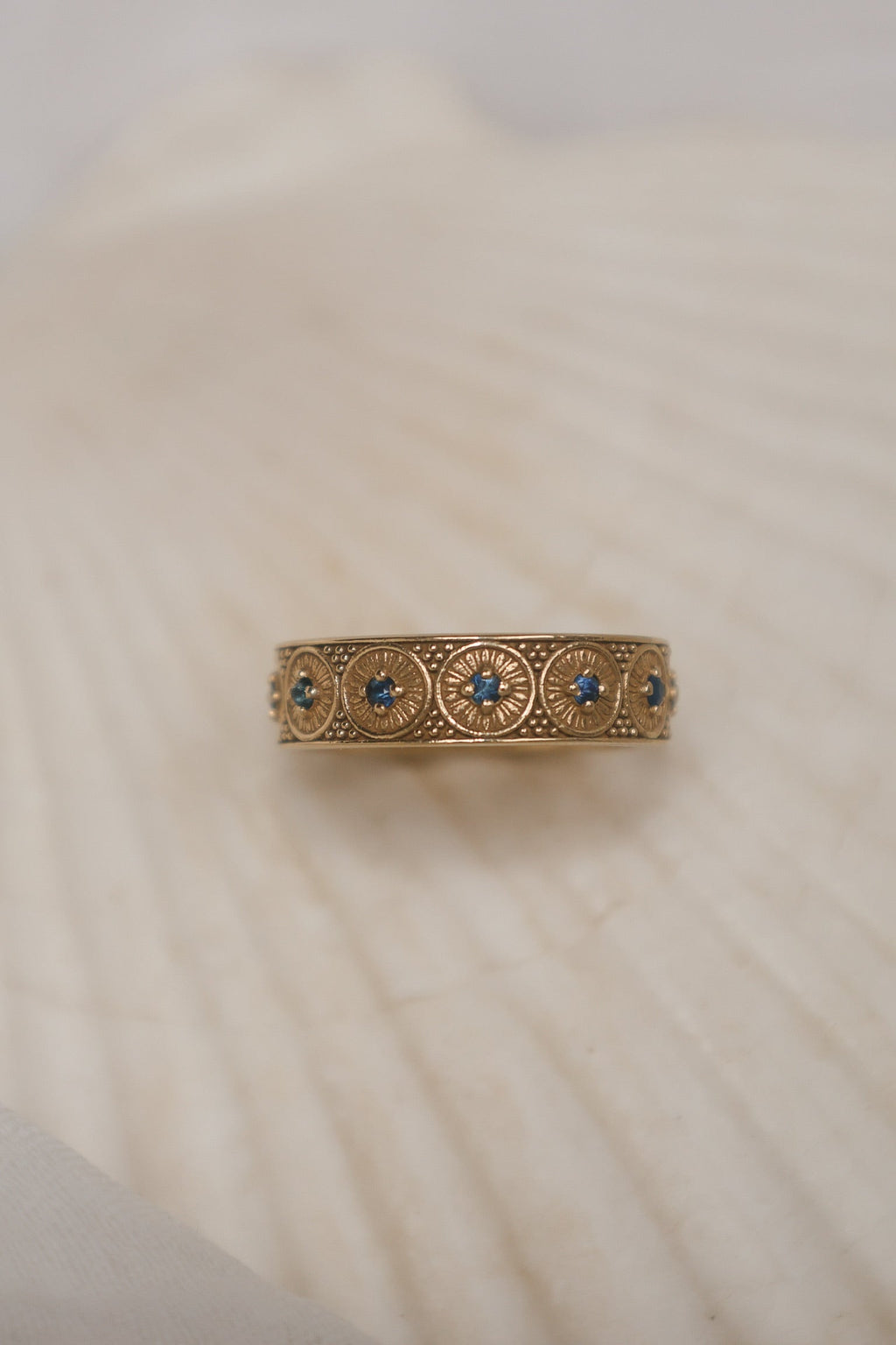 Marielle | Gold Vermeil & Sapphire