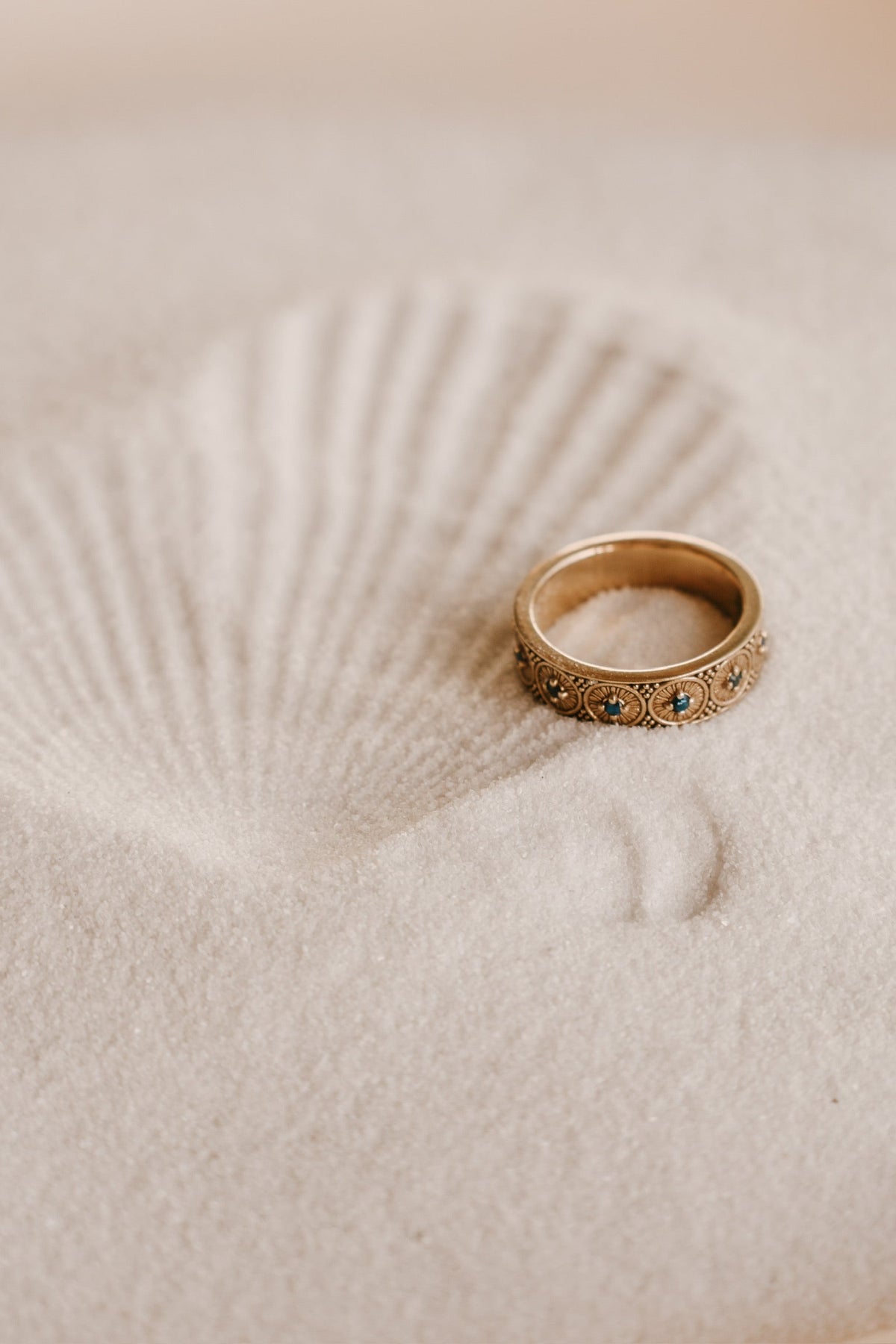 Marielle | Gold Vermeil & Sapphire