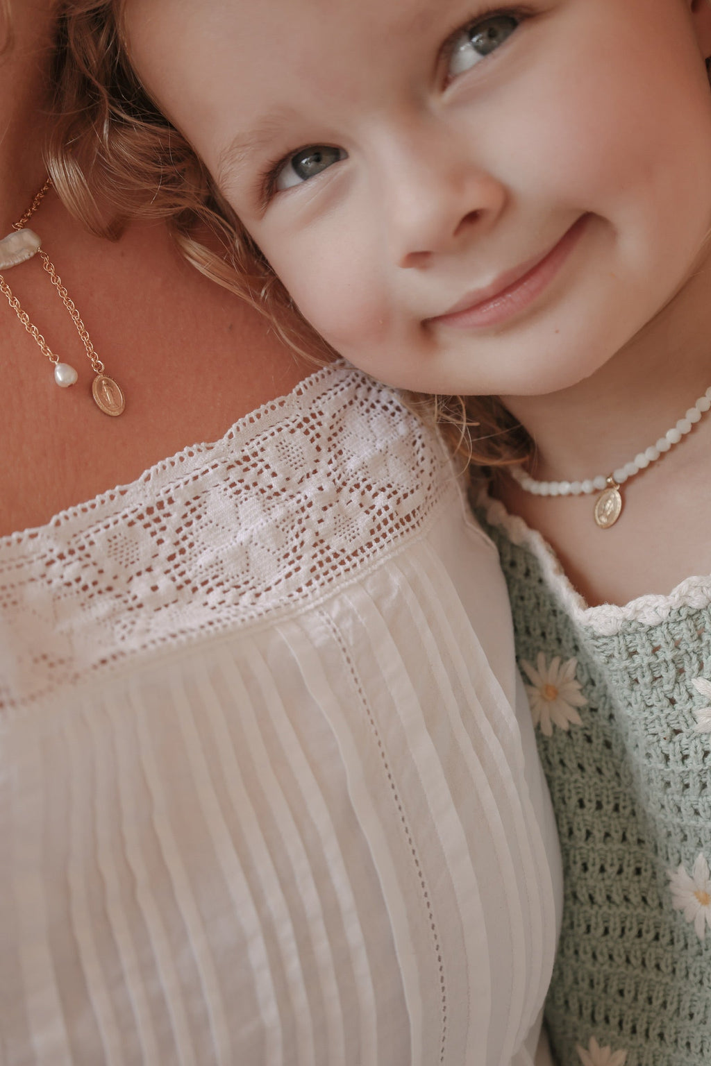 Juliettes Miraculous Medal necklace
