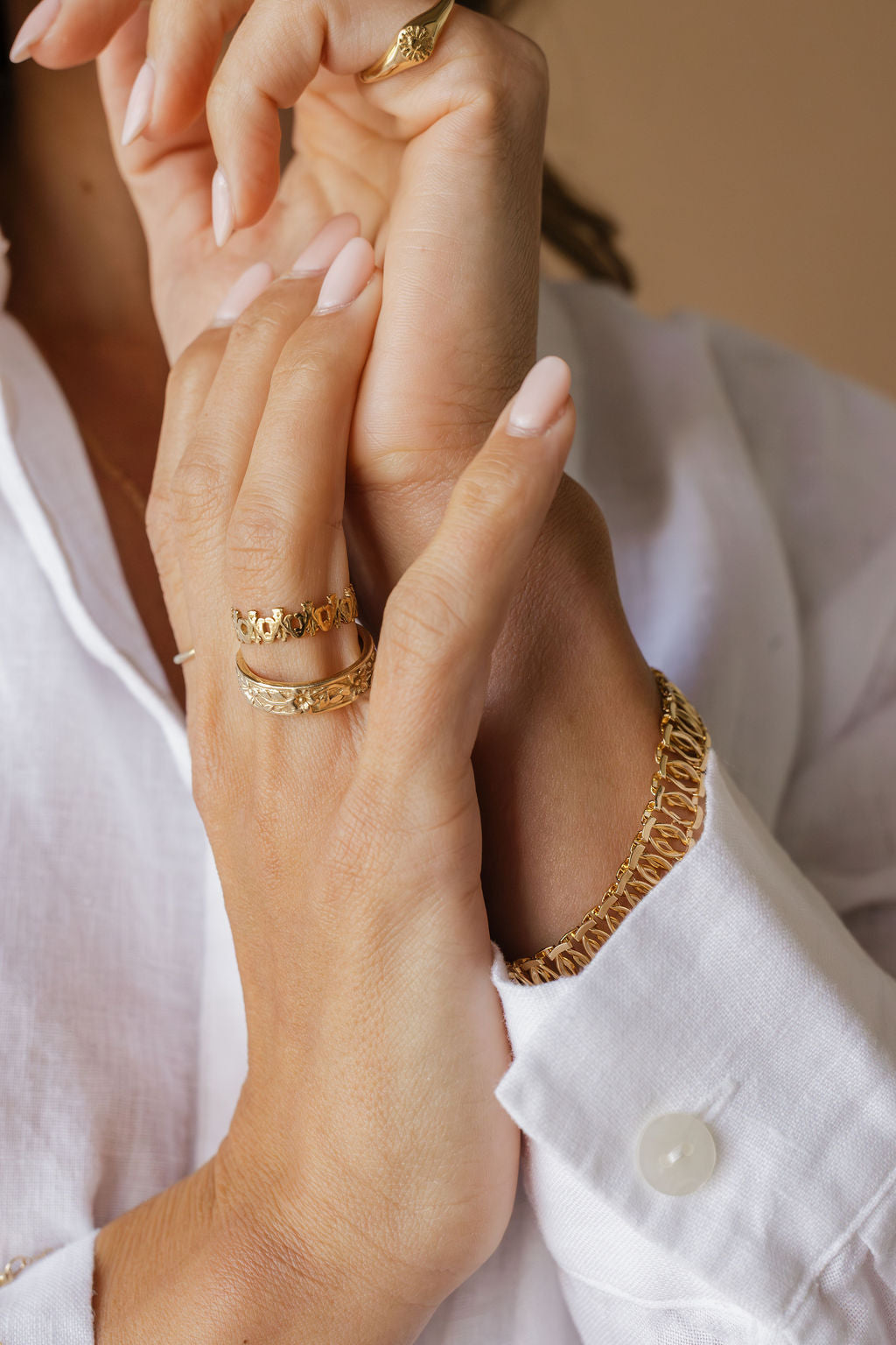 Lace Miraculous Medal Bracelet