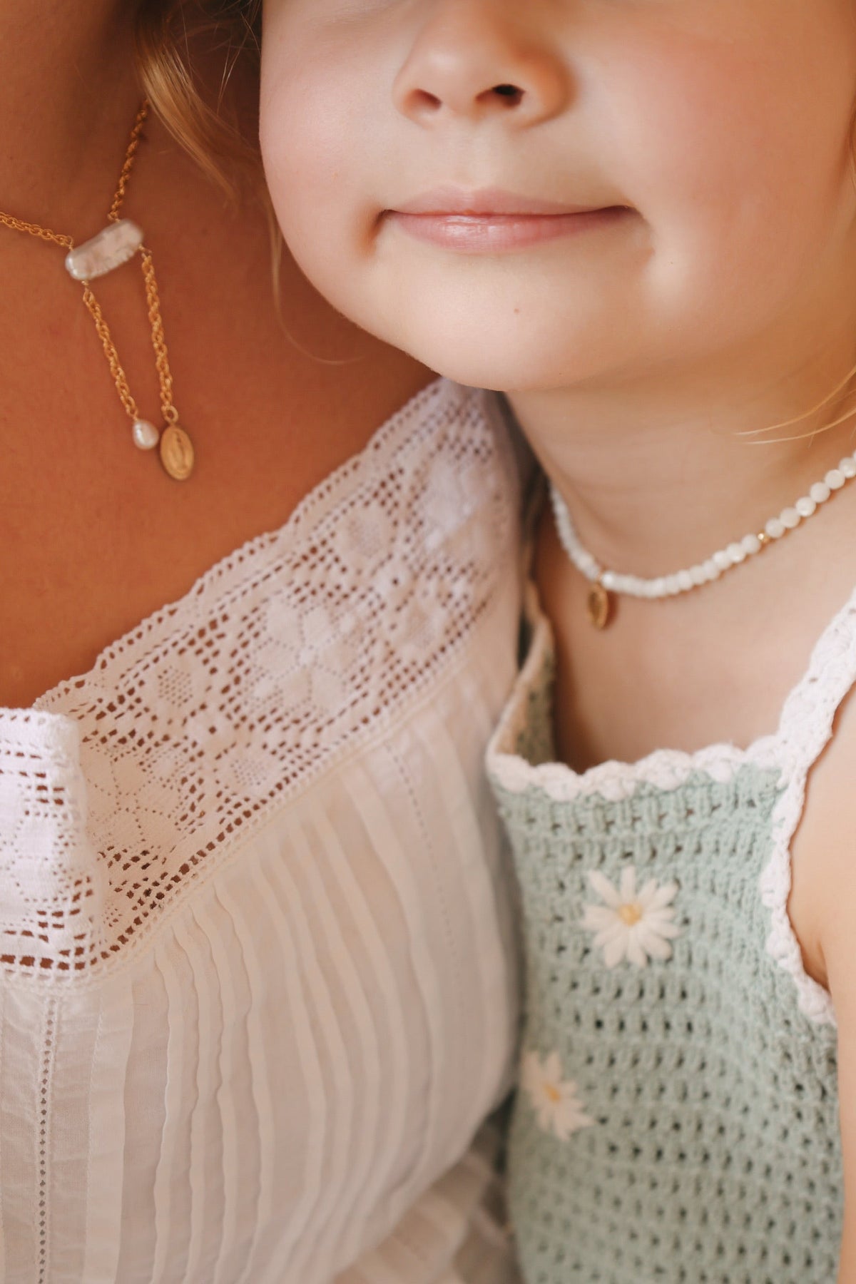 Juliettes Miraculous Medal necklace