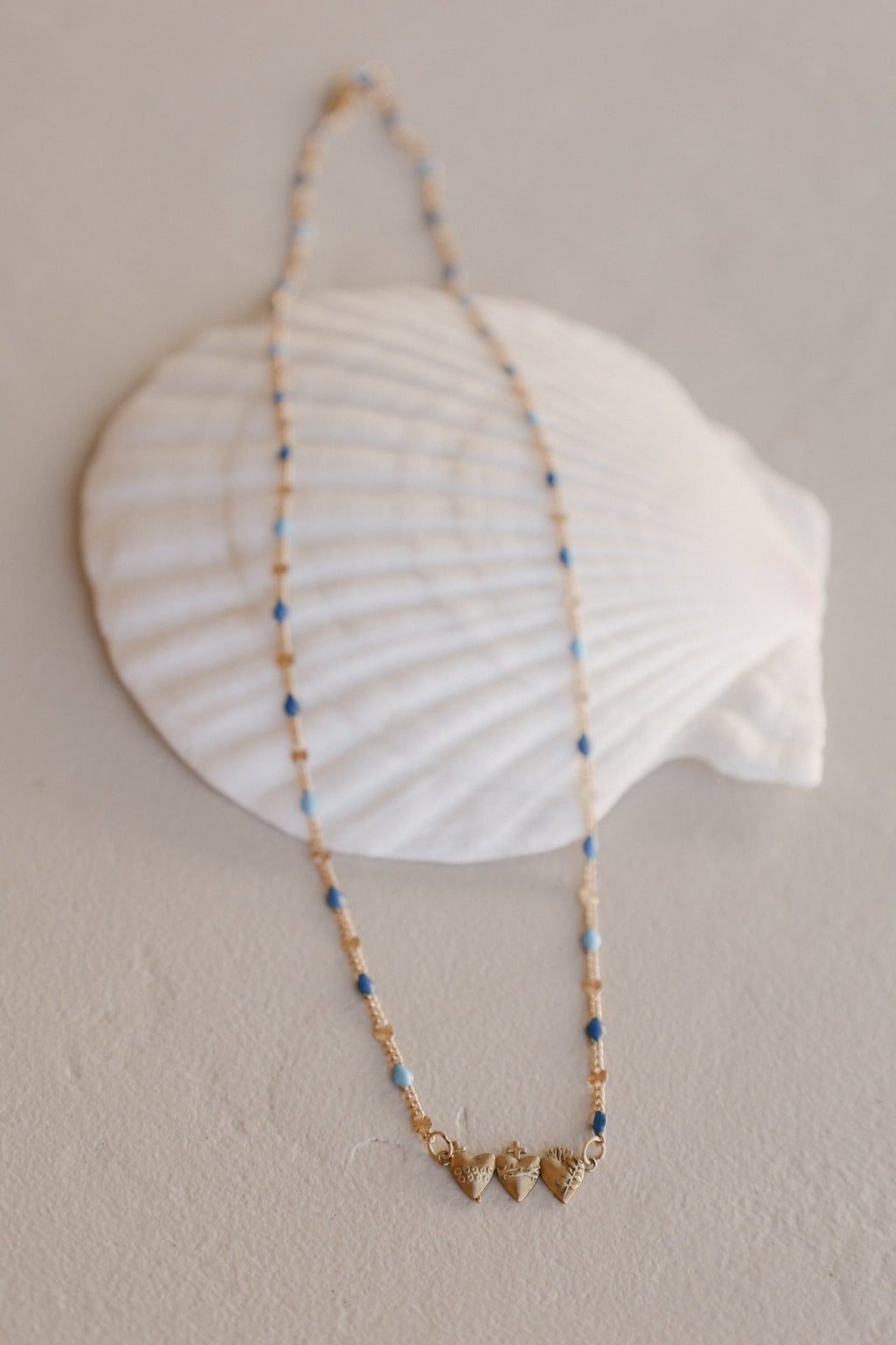 Holy Family Hearts® Blue Tiny Version