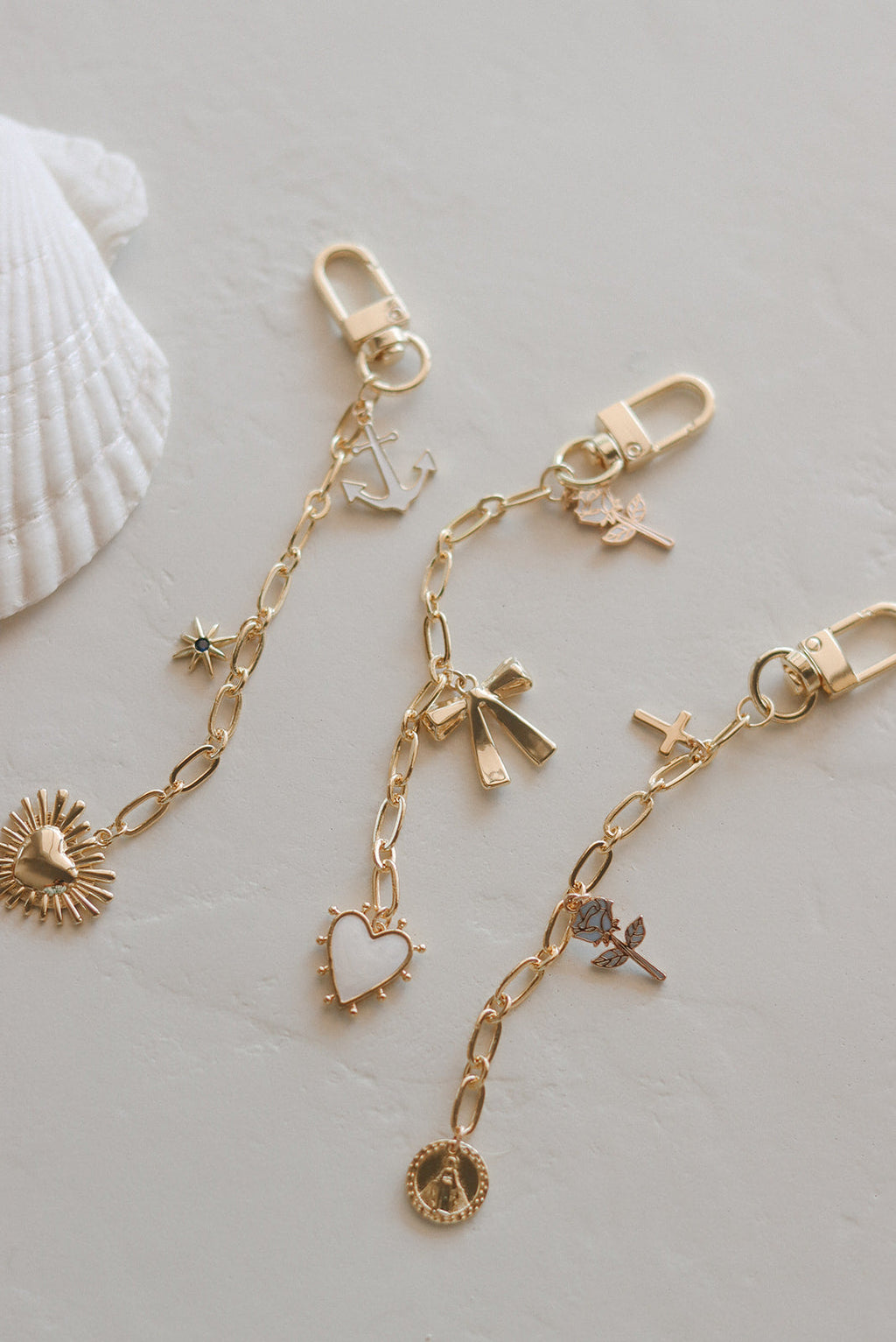 With Love Charm Chain