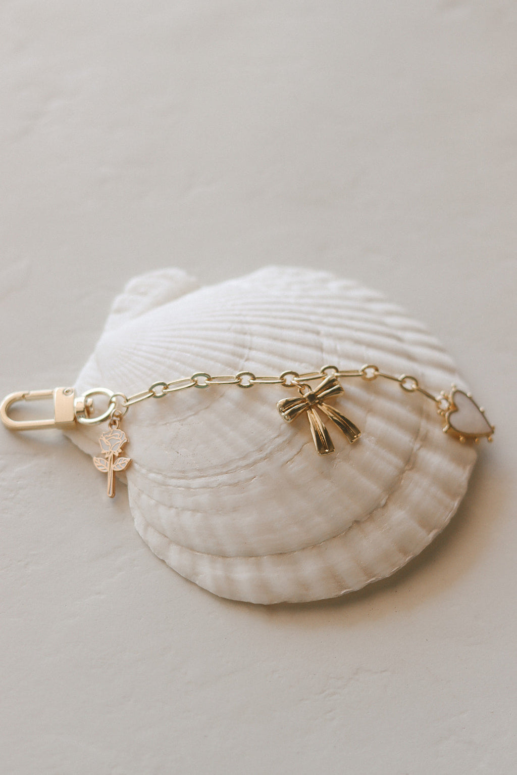 With Love Charm Chain