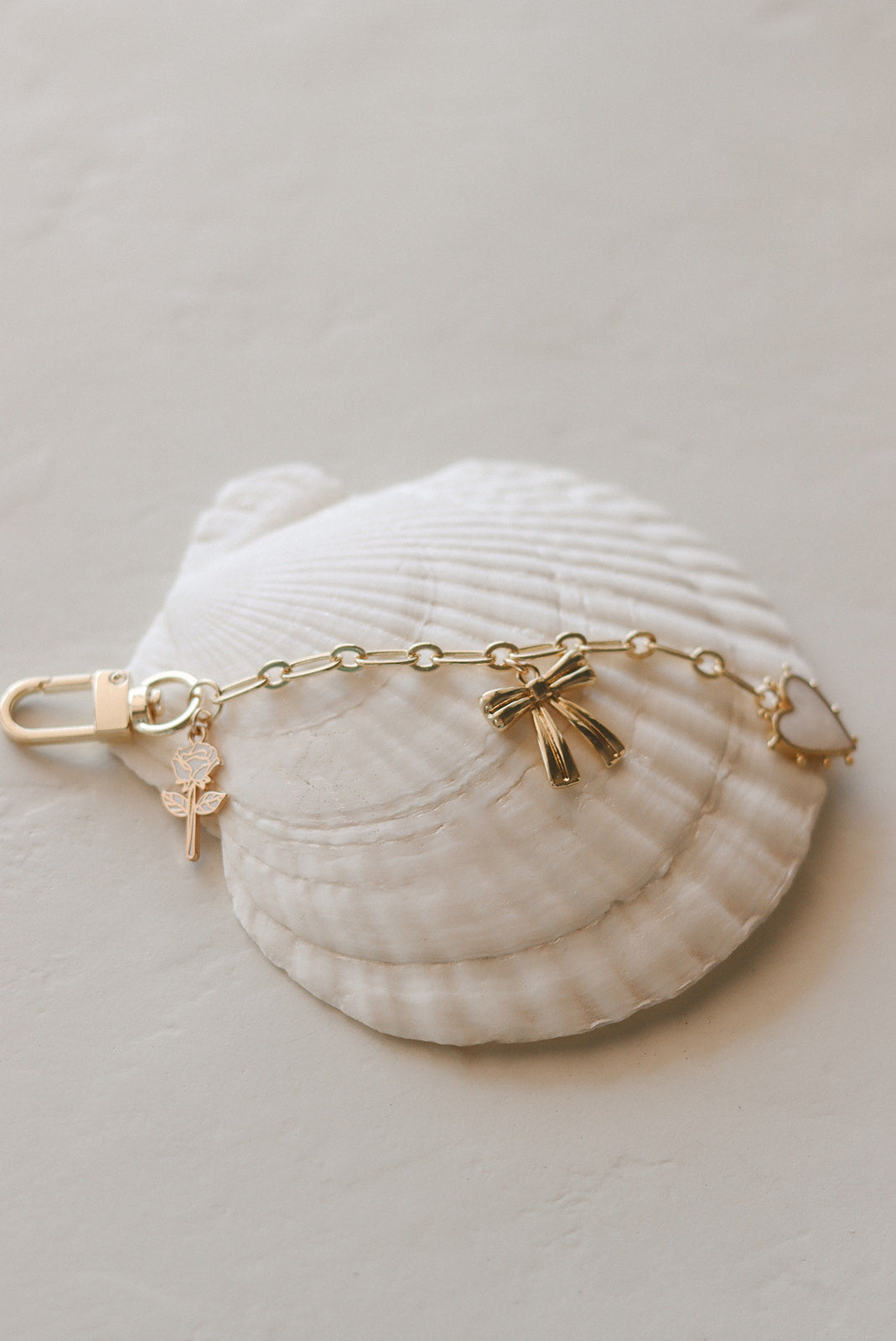 With Love Charm Chain