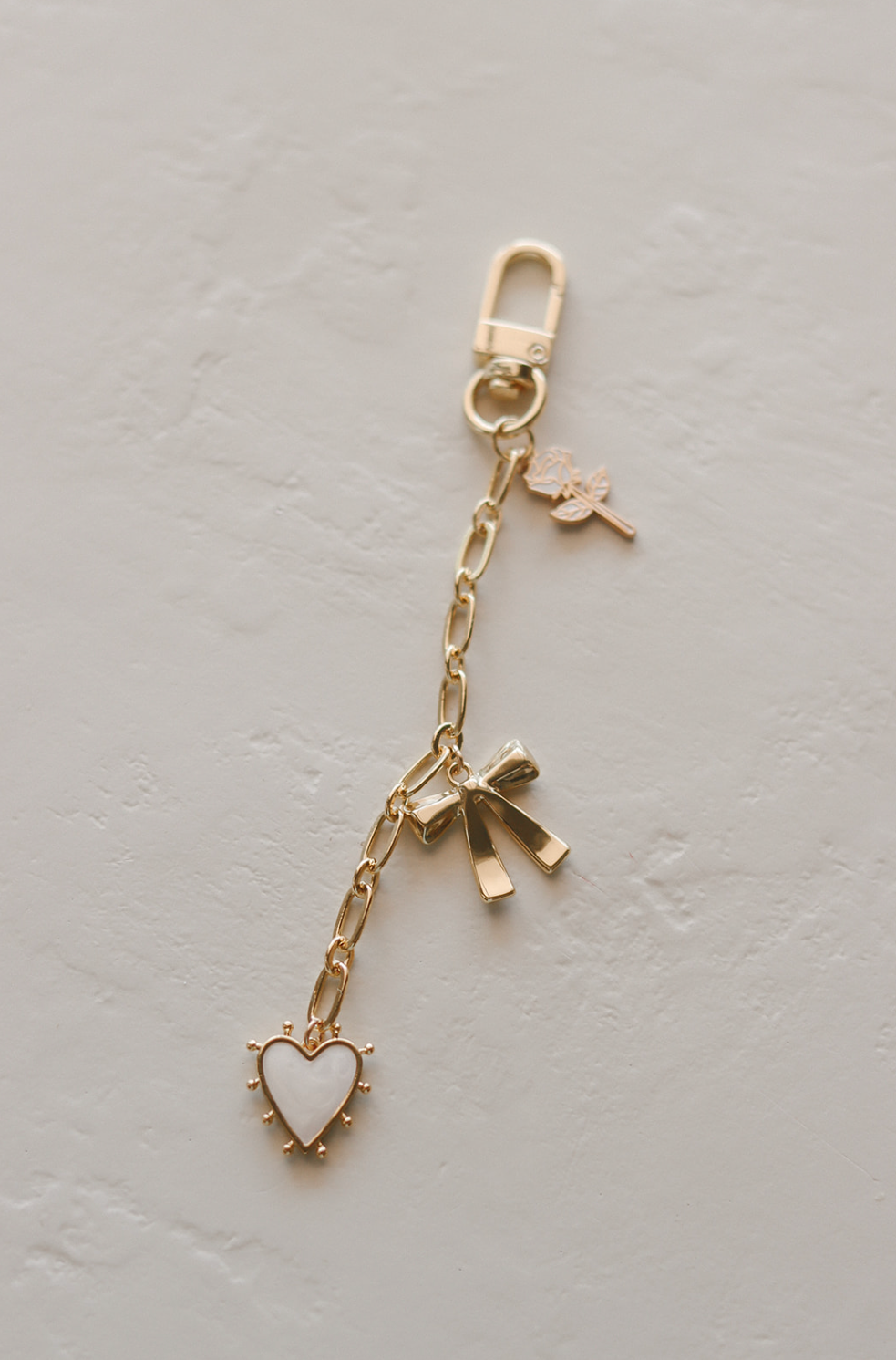 With Love Charm Chain