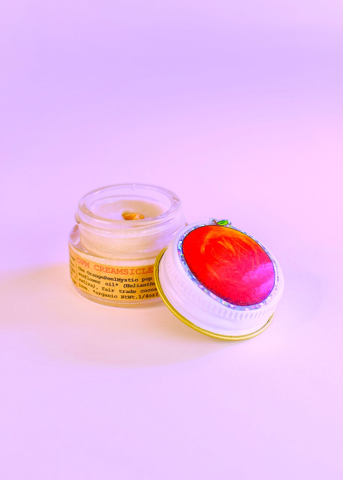 Orange Creamsicle Shimmer Balm