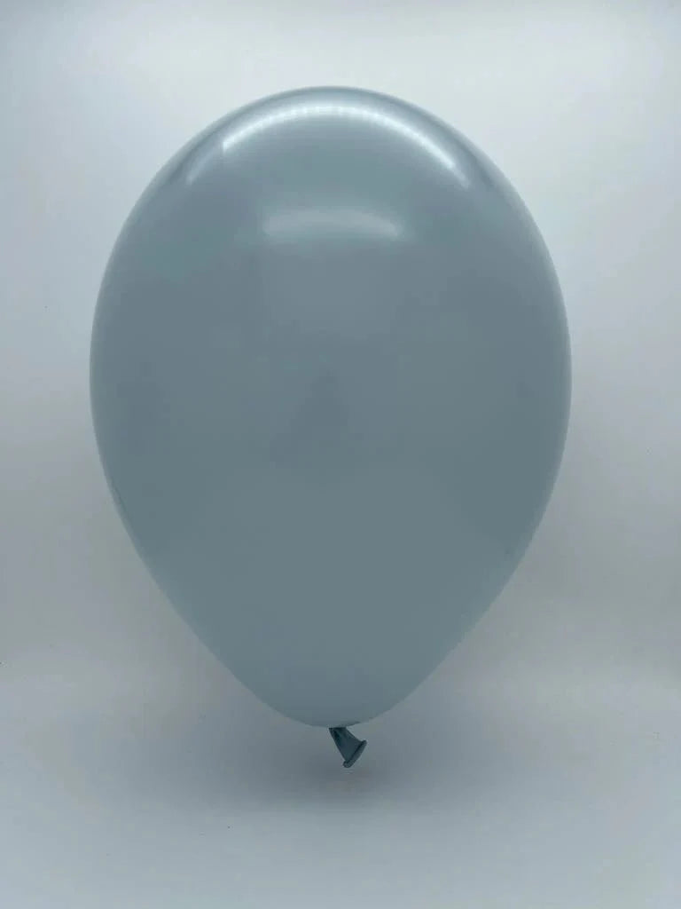 Premium Fog Gray Latex Balloon Cluster (5", 11” and 17”)