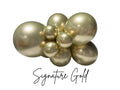Premium Gold Latex Balloon Cluster (5", 11” and 17”)