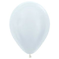 Premium Metallic Pearl Latex Balloon Cluster (5", 11” and 17”)